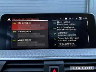 BMW X4 M40D PACK/GARANTIE/TVA/FULL OPTiONS/CARNET COMPLET (2021) - Photo 12