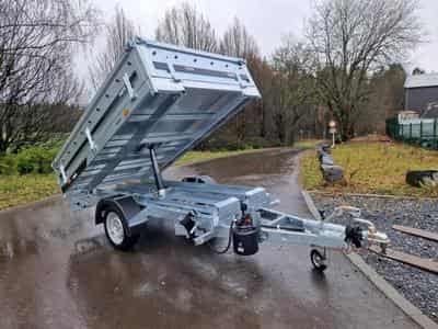 Remorque Simple Essieu Remorque basculante simple essieu 785KG (2025) - Foto 7