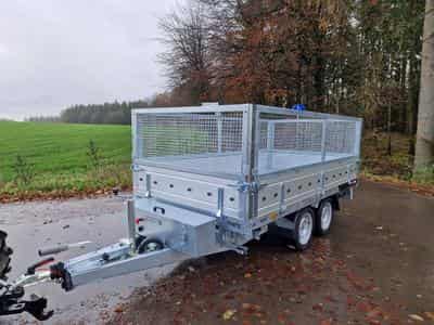 Remorque Double Essieux Martz Kipper - Benne 2.7T (2025) - Foto 1