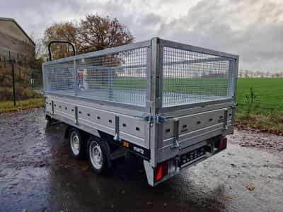 Remorque Double Essieux Martz Kipper - Benne 2.7T (2025) - Foto 3