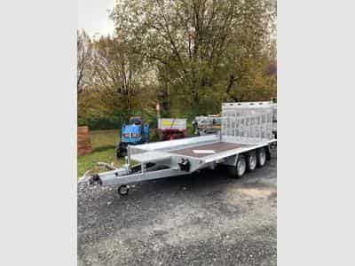 Remorque Plateau Porte engin Martz 4 metre 3.5T (1970) - Foto 1