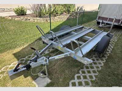 Remorque Porte-Moto HUMBAUR 3 x Moto Remorque (2022) - Foto 1