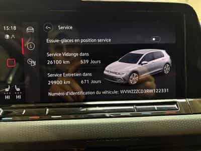 VW Golf GTI Clubsport 300cv DSG7 CAMERA/HUD/Harman Kardon (2023) - Photo 12