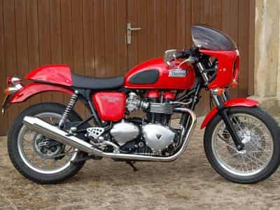 Triumph Thruxton Café racer néo‑rétro de 2008 (2008) - Photo 1