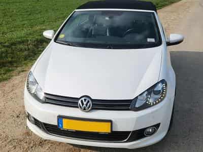 VW Golf 2.0 TDI 150CV blanc nacré cabriolet (2016) - Foto 6