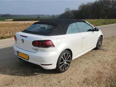VW Golf 2.0 TDI 150CV blanc nacré cabriolet (2016) - Foto 7