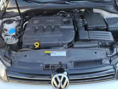 VW Golf 2.0 TDI 150CV blanc nacré cabriolet (2016) - Foto 9
