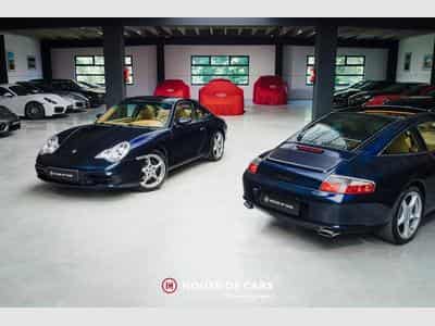 Porsche 911 996.2 TARGA BELGIAN - BLUE/BEIGE - IMS/CLUTCH REPLACED (2003) - Photo 1