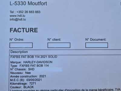 Harley-Davidson Fat Bob 114 + échappement KessTech (Homologué) (2021) - Photo 10