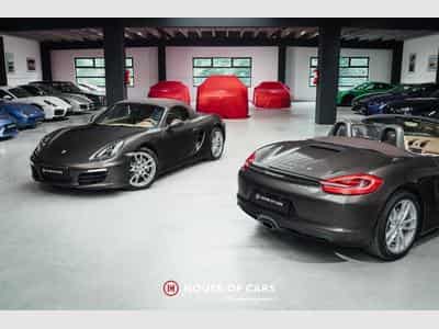 Porsche Boxster 981 Boxster PDK 2015 – Belgian car – Anthracite Brown Met. (2014) - Photo 1