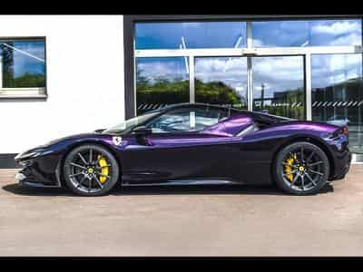 Ferrari SF90 ATELIER°WARRANTY 11/29°VIOLA HK°PPF°IMMAT.FR°RETROFIT (2024) - Foto 2