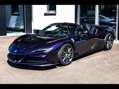 Ferrari SF90 ATELIER°WARRANTY 11/29°VIOLA HK°PPF°IMMAT.FR°RETROFIT (2024) - Foto 5