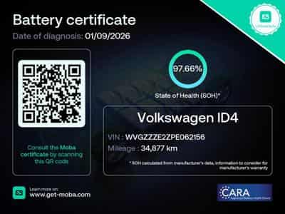 VW ID.4 77kWh+Pro+P.Interieur+P.Confort+P.Assistance (2023) - Photo 2