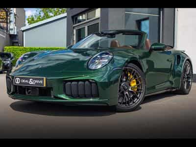Porsche 911 .2 911 TURBO S 3.6 CABRIOLET PDK (711 CH) - OAK GREEN METALL (2026) - Photo 1
