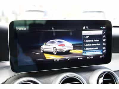 Mercedes C 180 Coupe AMG Line Navi LED 19" chauffage stationnaire (2021) - Photo 13