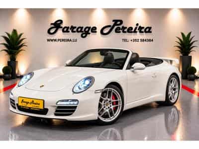 Porsche 911 997 phase 2 Carrera 4S Cabriolet Cuir Gps Carnet complet (2009) - Photo 2