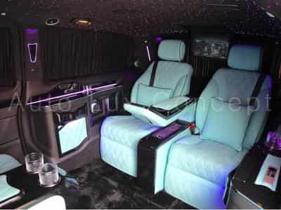 Mercedes V 300 d 4MATIC Extra Long AMG Line Rovelver VIP Van (2022) - Photo 9