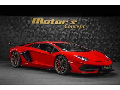 Lamborghini Aventador SVJ Coupé 6.5 V12 770 CH / 1 OF 900 / ROSSO MARS (2021) - Photo 6