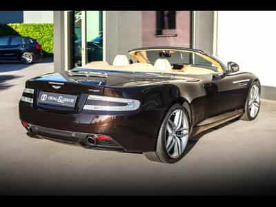 Aston-Martin Virage VOLANTE 6.0 V12 TOUCHTRONIC II – MARRON BLACK (2013) - Photo 7