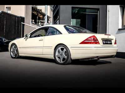 Mercedes CL 500 COUPE (C215) 5.0 V8 (306 CH) -  IVOIRE CLAIR (2001) - Photo 3