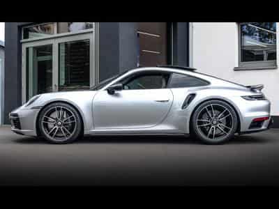 Porsche 911 (992.1) TURBO S COUPE PDK – GT-SILVER – IMMAT FR. - PORSCHE (2020) - Photo 2