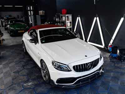 Mercedes C 63 AMG Classe C63 AMG S FULL CARBON Cabrio Caméra*360*Burmester*Ful (2019) - Photo 13