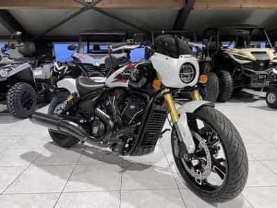 Indian 101 Scout Classic Ltd + Tech White  Metallic  w/ graphics (2026) - Photo 7