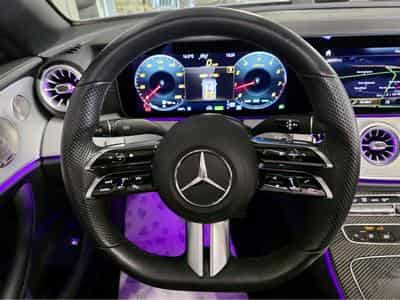 Mercedes E 300 CABRIO AMG LINE HEAD UP BURMESTER CUIR NAVI (2023) - Photo 9