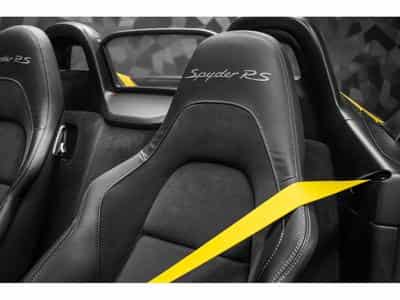 Porsche Boxster 718 Spyder RS PDK - Sièges Sport - JAUNE RACING (2024) - Photo 14