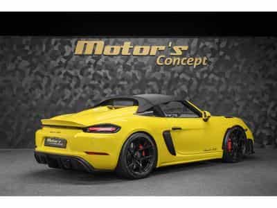 Porsche Boxster 718 Spyder RS PDK - Sièges Sport - JAUNE RACING (2024) - Photo 3