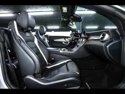 Mercedes C 63 AMG S AMG CABRIOLET (510 CH) – PACK NIGHT - IRIDIUM-SILBER (2020) - Photo 14