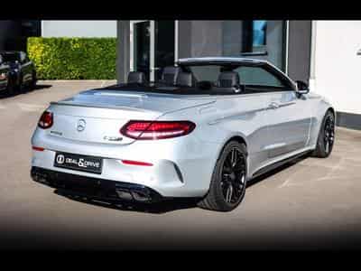 Mercedes C 63 AMG S AMG CABRIOLET (510 CH) – PACK NIGHT - IRIDIUM-SILBER (2020) - Photo 7