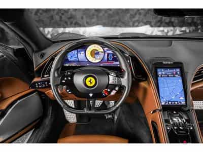 Ferrari Roma V8 - GRIGIO SILVERSTONE / CIOCCOLATO (2022) - Photo 15