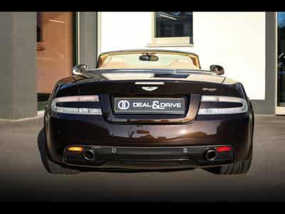 Aston-Martin Virage VOLANTE 6.0 V12 TOUCHTRONIC II – MARRON BLACK (2013) - Photo 4