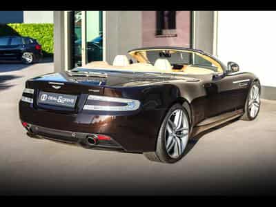 Aston-Martin Virage VOLANTE 6.0 V12 TOUCHTRONIC II – MARRON BLACK (2013) - Photo 7