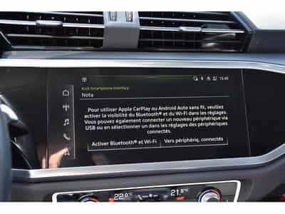 Audi Q3 Sportback 45 TFSIe S-Tronic CUIR ACC LANE SIDE CAM 1° MAIN (2022) - Photo 12