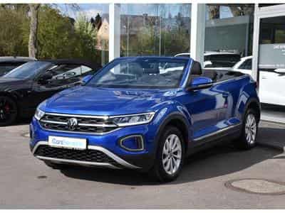 VW T-Roc Cabrio 1.5 TSI Style ACC LANE PACK HIVER GPS PARK CAM 1° M. (2022) - Photo 2