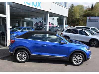 VW T-Roc Cabrio 1.5 TSI Style ACC LANE PACK HIVER GPS PARK CAM 1° M. (2022) - Photo 4