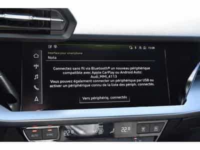 Audi A3 Sportback 40 TFSIe PHEV 24g CO2 S-Tronic ACC LANE SIDE CAM (2023) - Photo 13