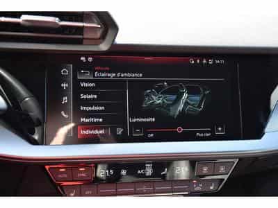 Audi A3 Limousine 30 TDI S-Line CUIR GPS B&O PARK 1° MAIN (2023) - Foto 15