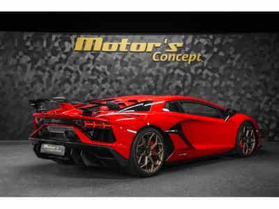 Lamborghini Aventador SVJ Coupé 6.5 V12 770 CH / 1 OF 900 / ROSSO MARS (2021) - Photo 3