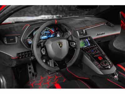 Lamborghini Aventador SVJ Coupé 6.5 V12 770 CH / 1 OF 900 / ROSSO MARS (2021) - Photo 9