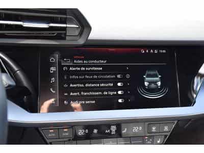 Audi A3 Sportback 40 TFSIe PHEV S-Tronic REGUL GPS LANE PARK 1° MAIN (2024) - Photo 14