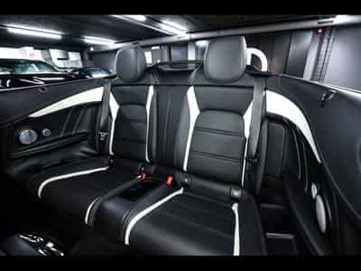 Mercedes C 63 AMG S AMG CABRIOLET (510 CH) – PACK NIGHT - IRIDIUM-SILBER (2020) - Photo 12