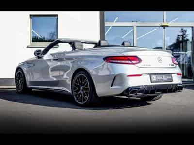 Mercedes C 63 AMG S AMG CABRIOLET (510 CH) – PACK NIGHT - IRIDIUM-SILBER (2020) - Photo 3