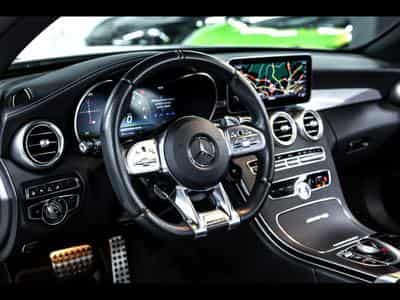 Mercedes C 63 AMG S AMG CABRIOLET (510 CH) – PACK NIGHT - IRIDIUM-SILBER (2020) - Photo 9