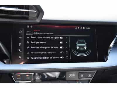 Audi A3 Sportback 40 TFSIe PHEV 24g CO2 S-Tronic ACC LANE SIDE CAM (2023) - Photo 15