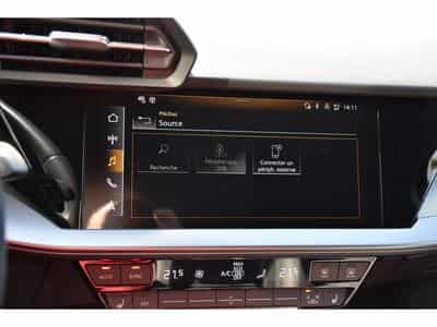 Audi A3 Limousine 30 TDI S-Line CUIR GPS B&O PARK 1° MAIN (2023) - Photo 11