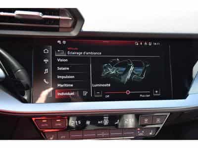Audi A3 Limousine 30 TDI S-Line CUIR GPS B&O PARK 1° MAIN (2023) - Photo 15