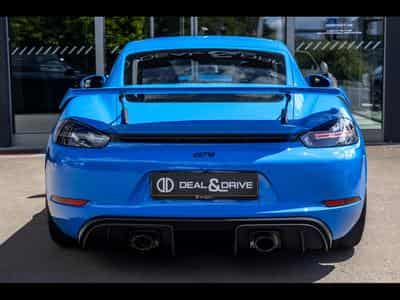 Porsche Cayman 718 GT4 PDK – SHARK BLUE – AKRAPOVIC (2021) - Photo 4
